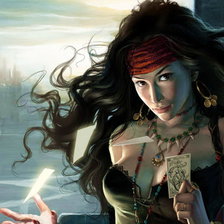 Схема вышивки «таро»