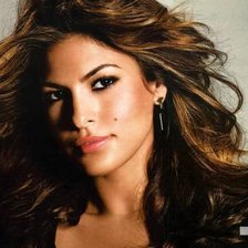 Схема вышивки «Ева Мендес»