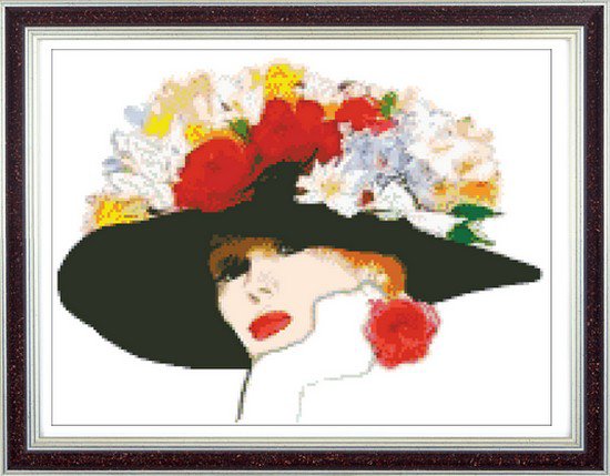 №436587 - картина, картины, женщины, женщина - оригинал