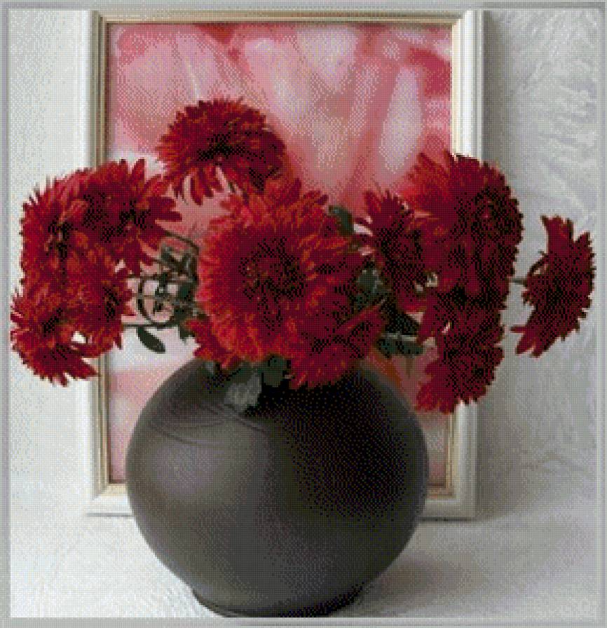 Букет - букет, цветы, ваза - предпросмотр