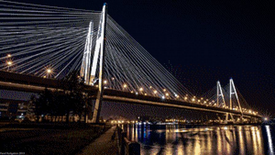 мост - мост, ночь, город - предпросмотр