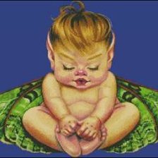 Схема вышивки «малыш»