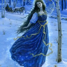 Схема вышивки «серия "женщины"»