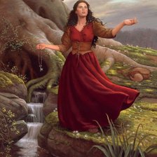 Схема вышивки «серия "женщины"»