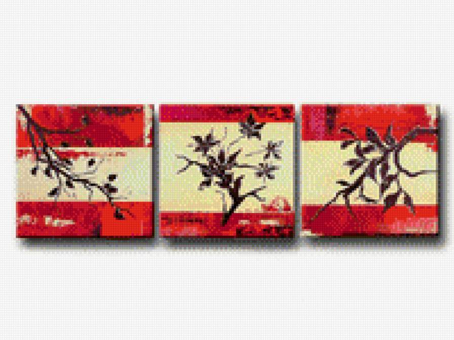 Триптих"Восток" - азия, триптих, восток - предпросмотр