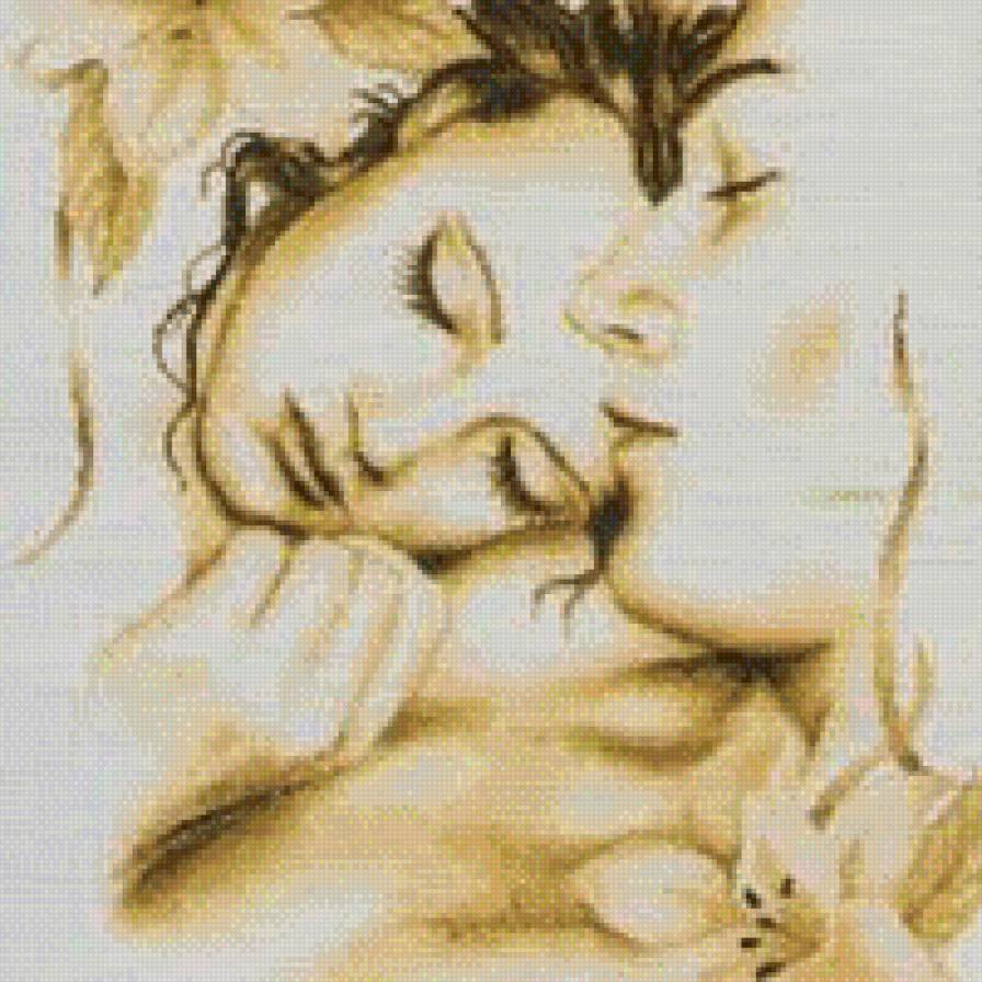 Нежность - мужчина, девушка, пара - предпросмотр