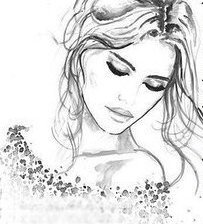 Схема вышивки «Девушка»