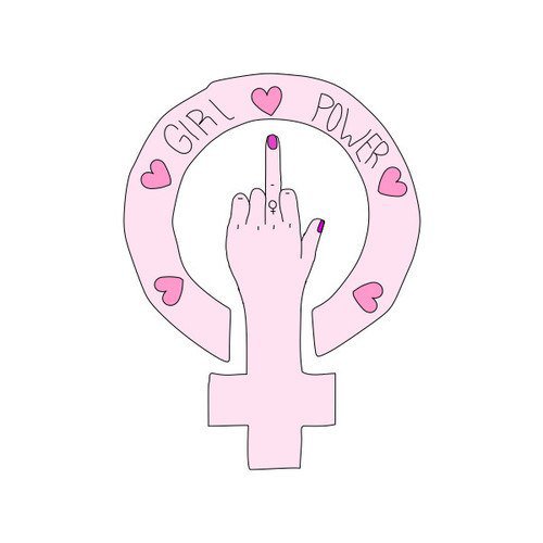 feminism - женщина, девушка, слова - оригинал