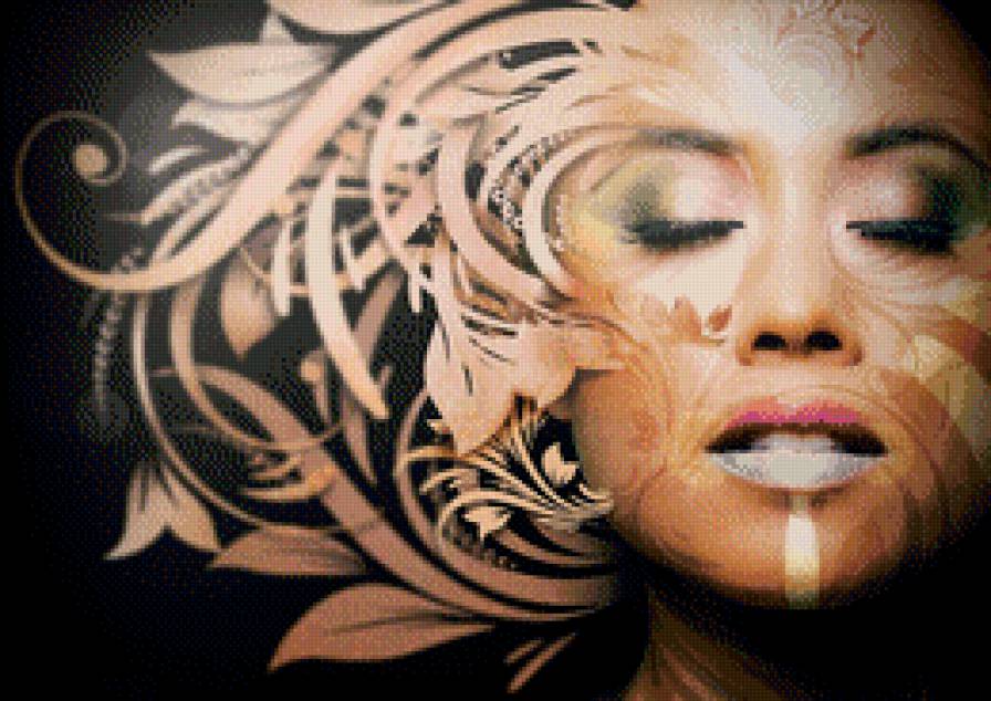 Девушка - портрет, девушка - предпросмотр