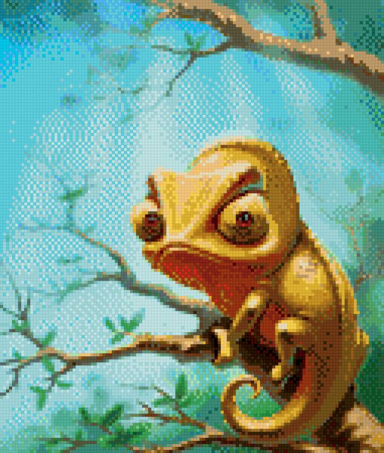 хамелеон - предпросмотр