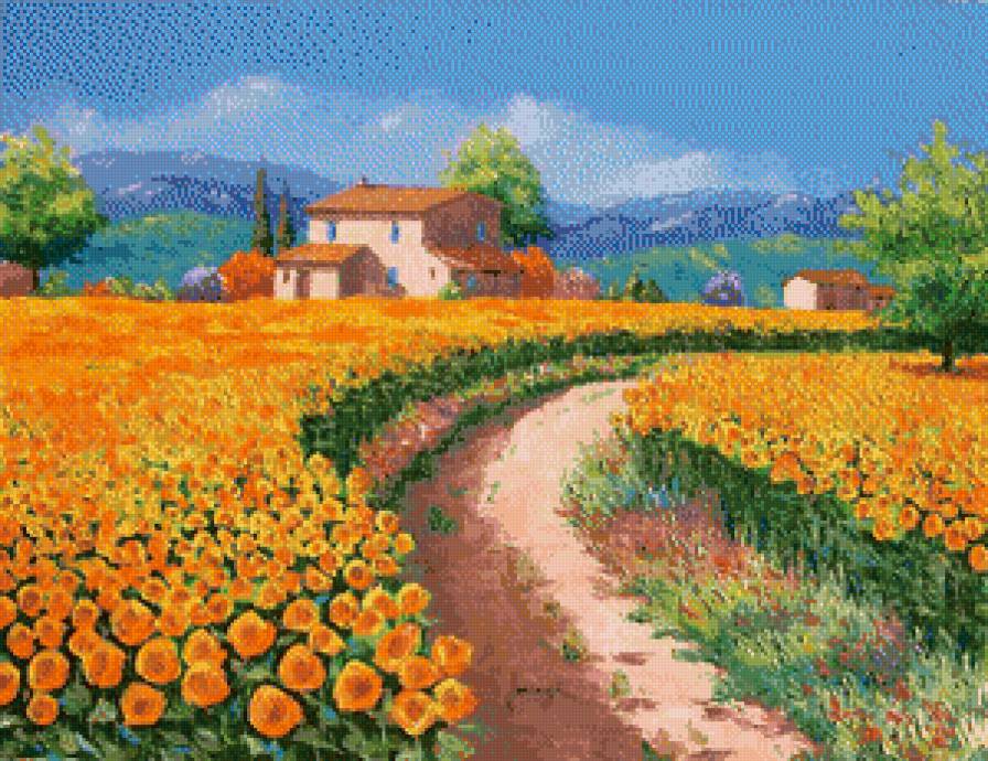 Пейзаж - живопись, пейзаж - предпросмотр