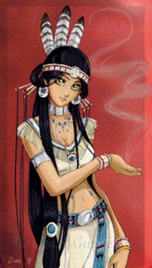 девушка из аниме - девушки, манго, аниме - предпросмотр