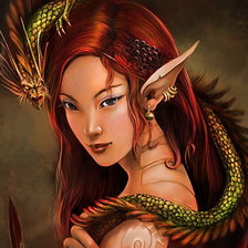 Девушка и дракон