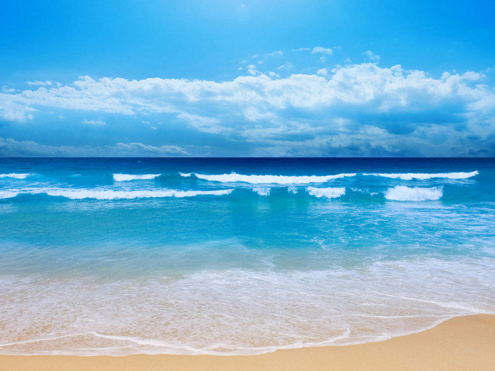 Море - пляж, волны, море - оригинал