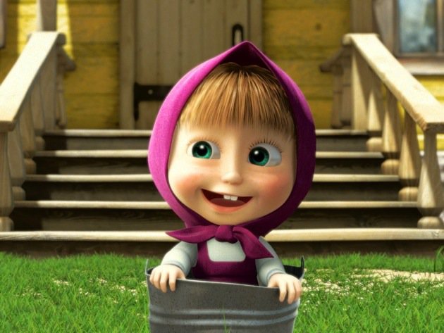 Маша и медведь - детская, дети, мультики - оригинал