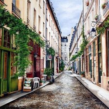 улочка в Париже 2