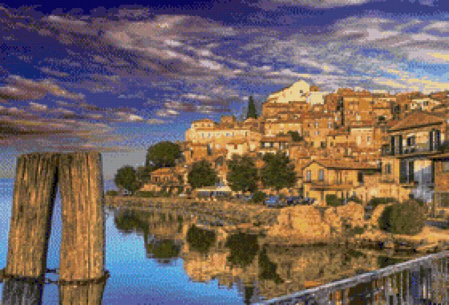 місто біля води - предпросмотр