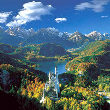 Схема вышивки «НОЙШВАЙШТАЙН»