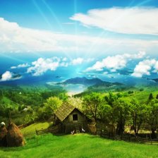 Схема вышивки «карпати»