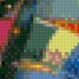 Предпросмотр схемы вышивки «радужная кошка» (№440270)
