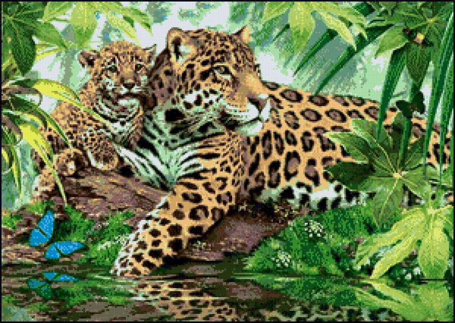 Мама леопард - предпросмотр