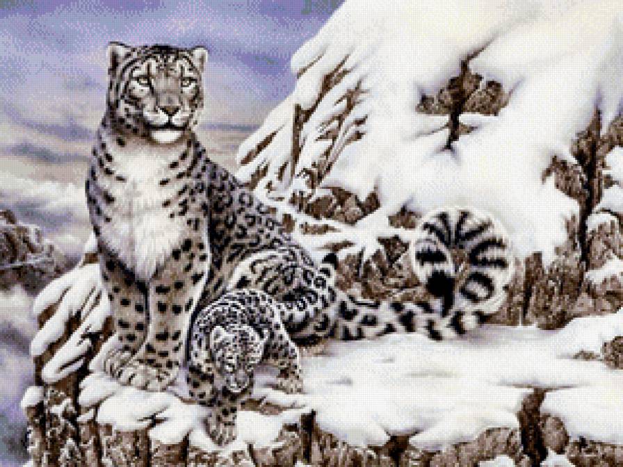 Мама с малышом - zhivotnie - предпросмотр