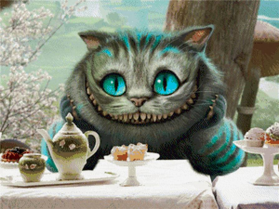 чешир - алиса в стране чудес, кот, сказка - предпросмотр