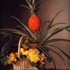 Оригинал схемы вышивки «натюрморт с ананасом» (№441339)
