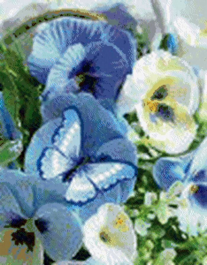 №441422 - цветы и бабочки - предпросмотр