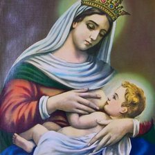 Схема вышивки «Матір годувальниця»