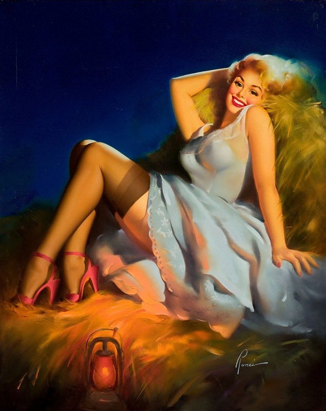 девушка - оригинал