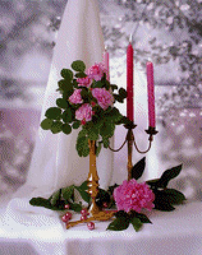 Натюрморт - цветы, натюрморт - предпросмотр