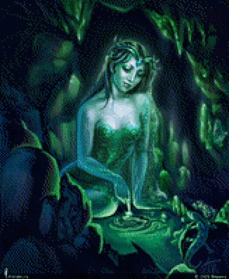 Хозяйка медной горы - сказка, девушка, фэнтези - предпросмотр