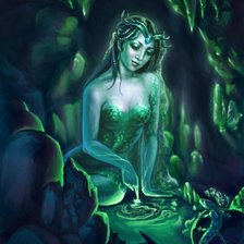 Схема вышивки «Хозяйка медной горы»