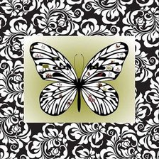 Оригинал схемы вышивки «бабочка» (№442387)