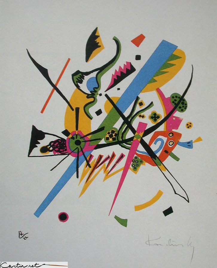 2 - графика, кандинский, живопись, абстракционизм - оригинал