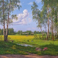 Схема вышивки «солнечный денёк»