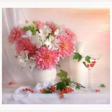 Схема вышивки «Цветы и ягоды»