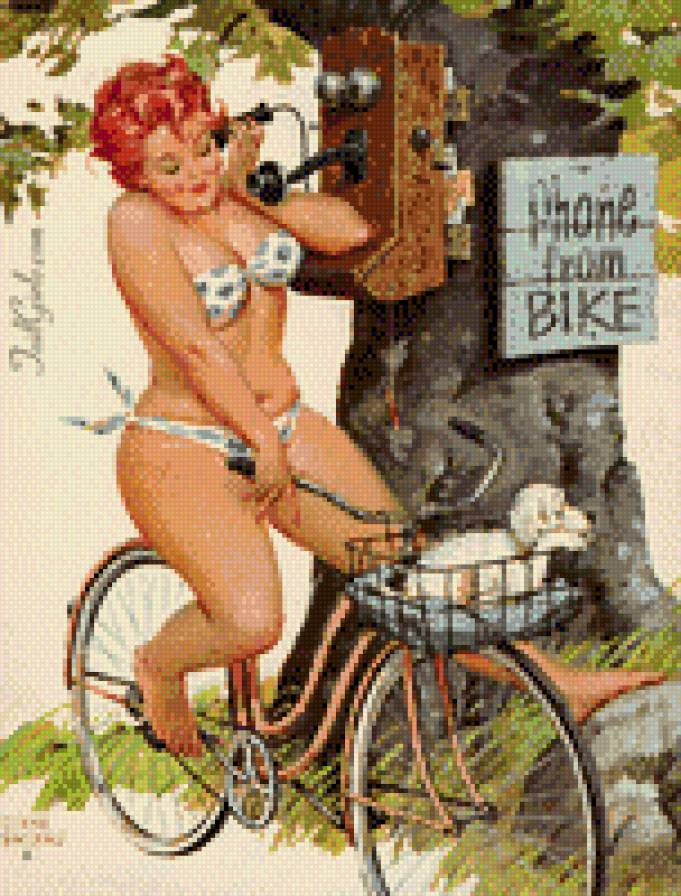 Хильда - ретро, открытка, женщина, хильда - предпросмотр