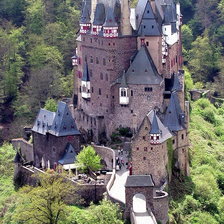 Схема вышивки «Средневековый замок»