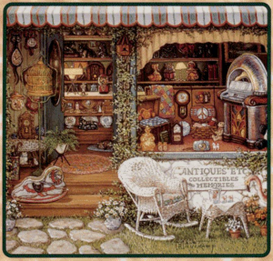 календарь-декабрь - дворик, дом, дача, календарь - предпросмотр