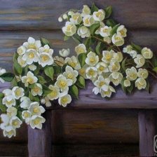 Схема вышивки «Жасмин»