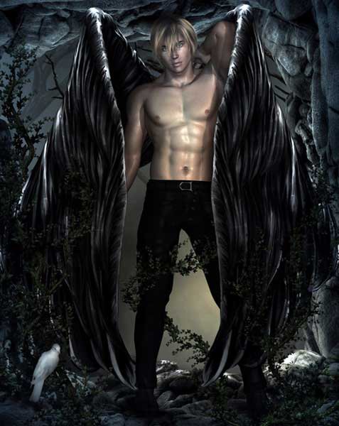 №444553 - фентези ангелы - оригинал