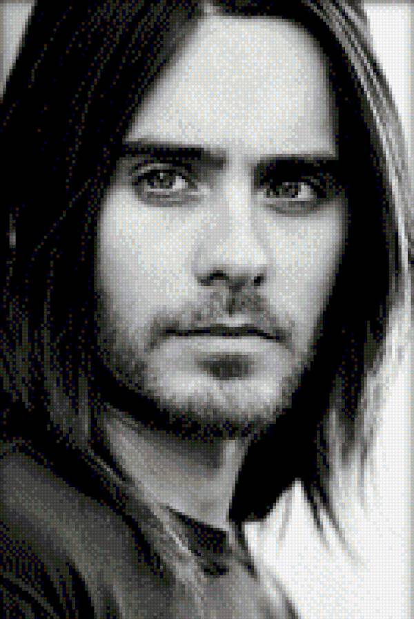 Джаред Лето (нитки DMC) 2 - предпросмотр