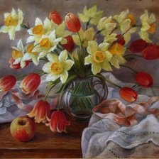 Схема вышивки «натюрморт»