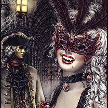 Схема вышивки «КАРНАВАЛ ВАМПИРОВ»