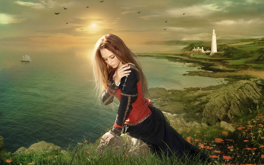 №445704 - девушка фентези - оригинал