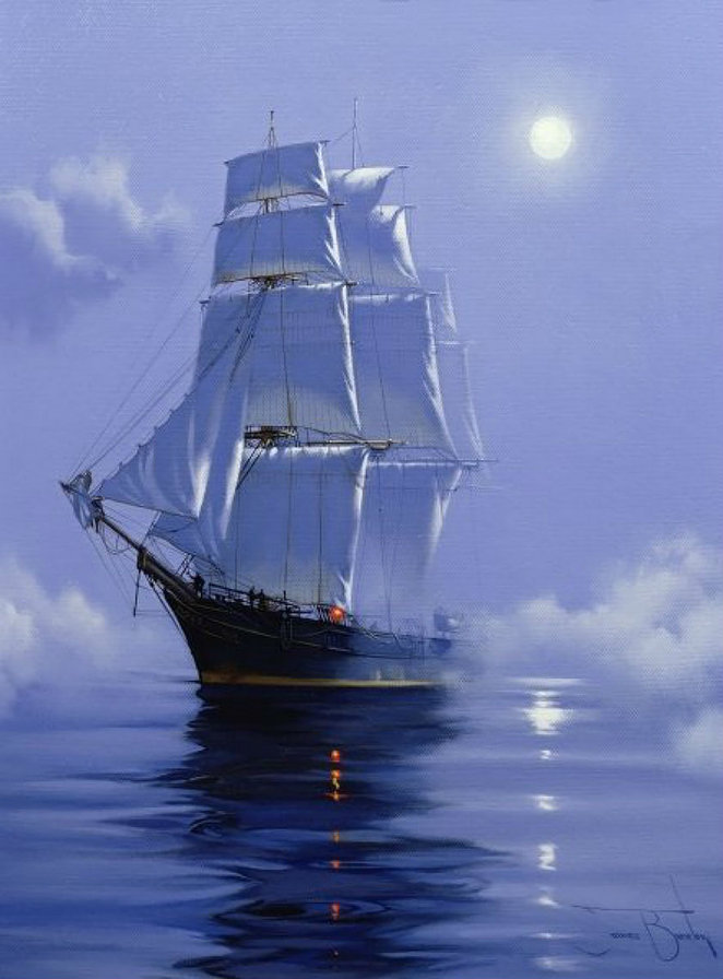 штиль - море - оригинал