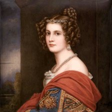 Схема вышивки «красавица»