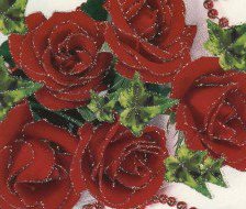 Оригинал схемы вышивки «Букет роз» (№445869)
